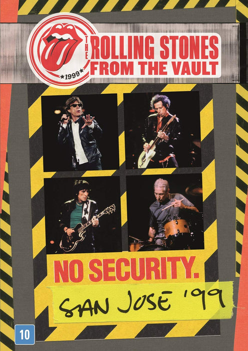 The Rolling Stones From The Vault: No Security San Jose ‘99 [DVD] UK New Sealed - Attic Discovery Shop