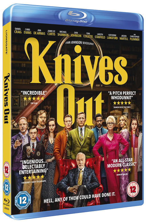 Knives Out [Blu-ray] [2019] [Region B] [LN] - Like New - Attic Discovery Shop