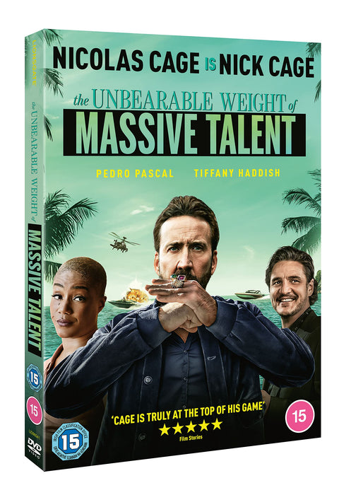 The Unbearable Weight of Massive Talent [DVD] 2022 [Region 2] Cage - New Sealed - Attic Discovery Shop