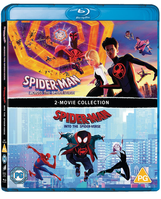 Spider-Man: Across / Into The Spider-Verse [Blu-ray Set] [Region Free] (READ)  - Acceptable - Attic Discovery Shop