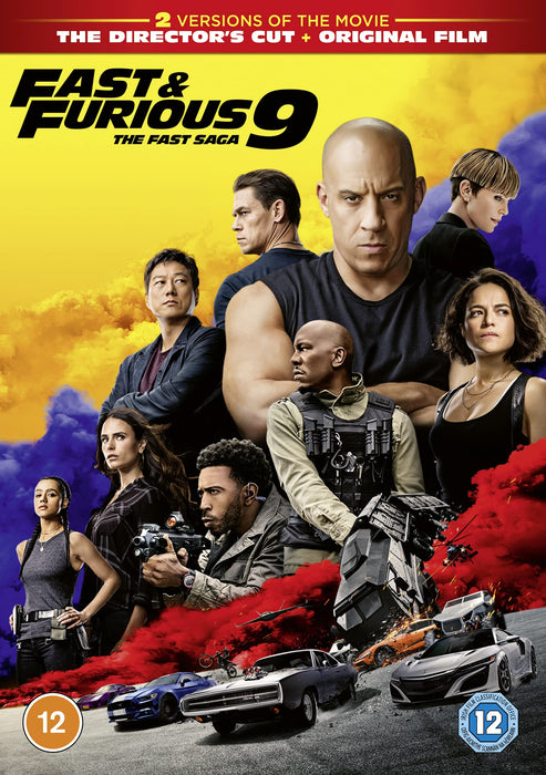 Fast & Furious 9 [DVD] [2021] [Region 2 + 4 UK PAL] - New Sealed - Attic Discovery Shop