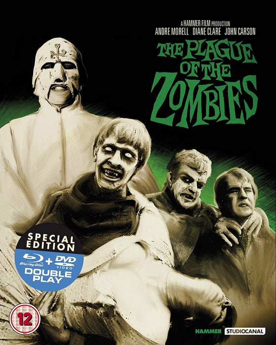 Plague of the Zombies (Blu-ray + DVD) 1966 [Region B] Horror Classic NEW Sealed - Attic Discovery Shop
