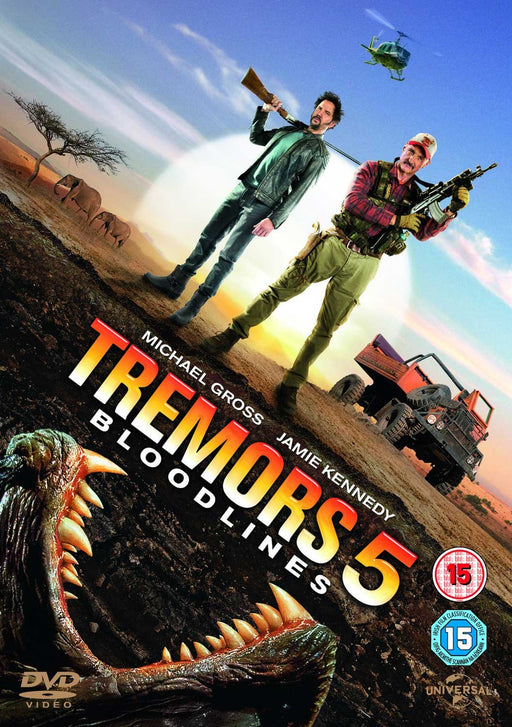 Tremors 5 - Bloodlines [DVD] [2015] [Region 2, 4, 5] - New Sealed - Attic Discovery Shop