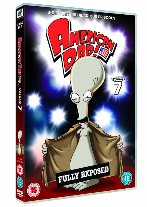 American Dad! - Volume 7 [DVD] [Region 2] - New Sealed - Attic Discovery Shop