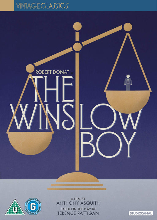 The Winslow Boy [DVD] [1948] [Region 2] (Vintage Classic) - New Sealed - Attic Discovery Shop