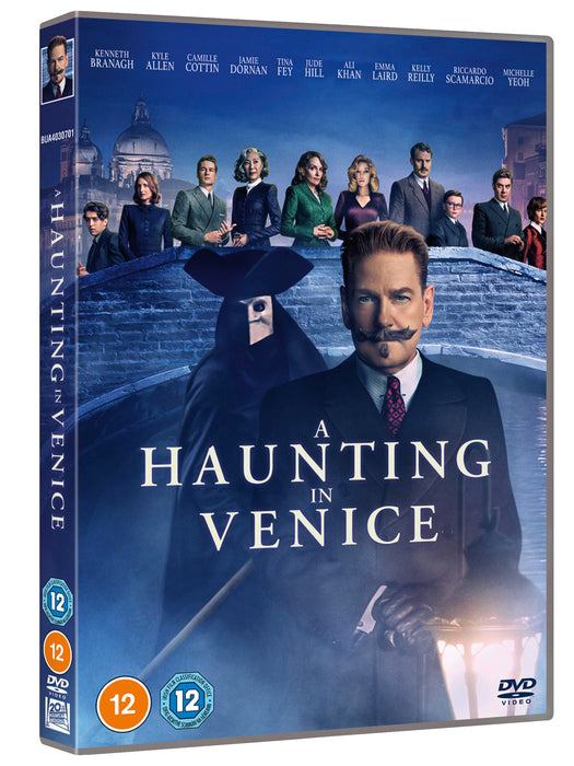 A Haunting In Venice [DVD] [2023] [PAL Region Free] Kenneth Branagh - New Sealed - Attic Discovery Shop