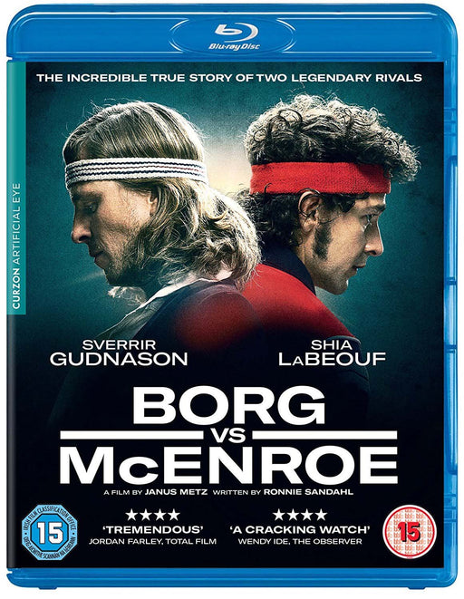 Borg Vs McEnroe [Blu-ray] [2017] [Region B] Curzon Artificial Eye - New Sealed - Attic Discovery Shop