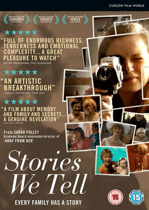Stories We Tell [DVD] [2013] [Region 2] Oscar Winning Documentary - New Sealed - Attic Discovery Shop