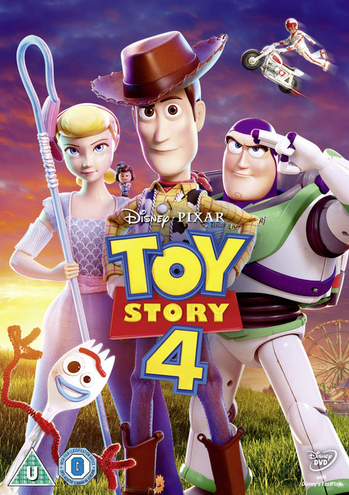 Toy Story 4 [DVD] [2019 2020] [Region 2] (Disney Pixar) INC Sleeve - New Sealed - Attic Discovery Shop