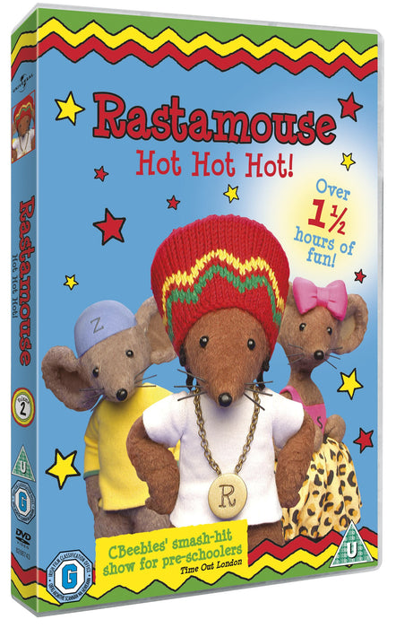 Rastamouse - Hot Hot Hot [DVD] [Reg2] Rare Kids CBeebies pre-schoolers smash-hit - Very Good - Attic Discovery Shop