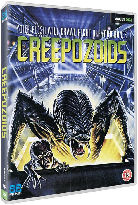 Creepozoids [Blu-ray] [1987] [Region B] Rare 88 Vault Release - New Sealed - Attic Discovery Shop