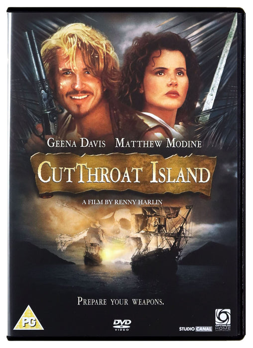 Cutthroat Island [DVD] [1995] [Region 2] - New Sealed - Attic Discovery Shop