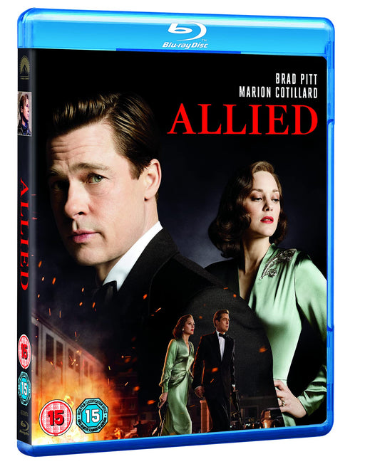 Allied [Blu-ray] [2016] [Region Free] - New Sealed - Attic Discovery Shop