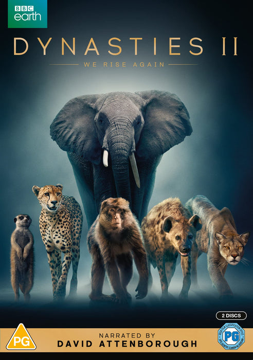 Dynasties II [DVD] [2022] [Region 2 & 4 / PAL UK] (David Attenborough) - Very Good - Attic Discovery Shop