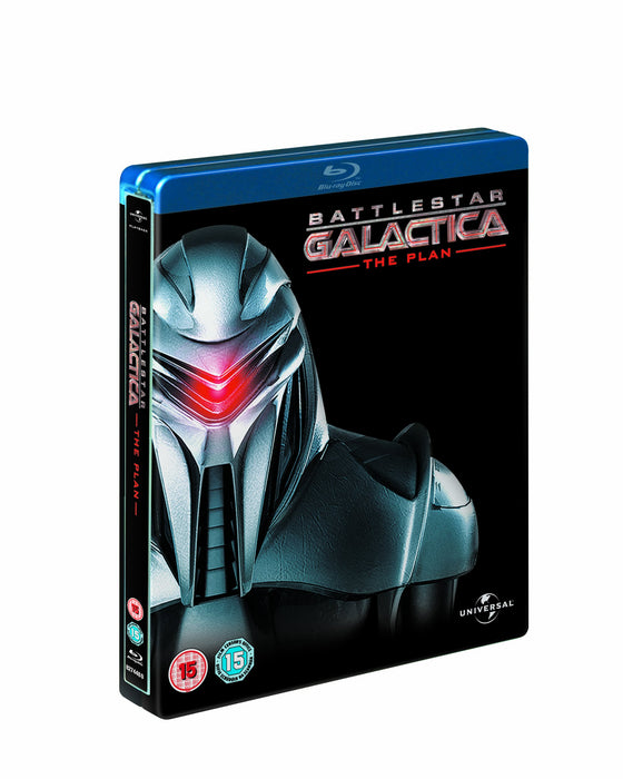 Battlestar Galactica The Plan Limited Steelbook [Blu-ray] 2009 [Region Free] GC - Good - Attic Discovery Shop