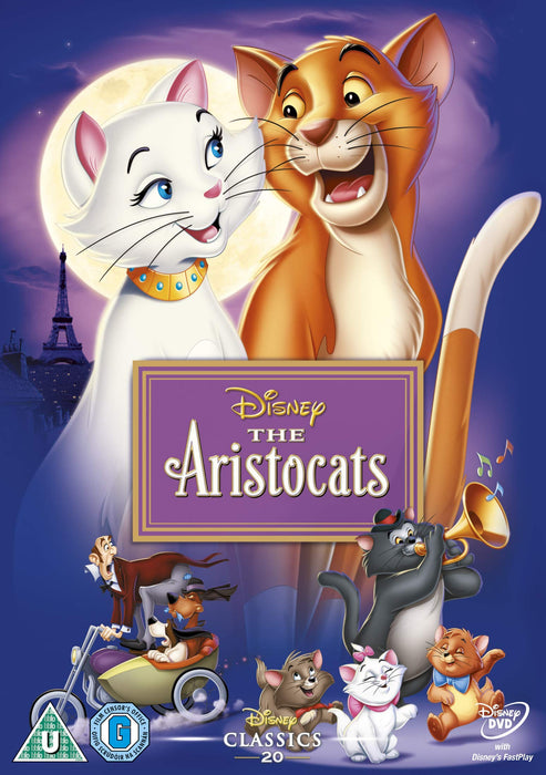 The Aristocats [DVD] [1970] [Region 2] Disney (+ Limited Sleeve) - New Sealed - Attic Discovery Shop