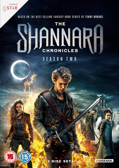 The Shannara Chronicles - Season Two [DVD] 2018 [Region 2] 2nd Series NEW Sealed - Attic Discovery Shop