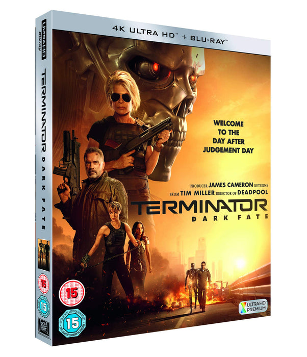 Terminator: Dark Fate [4K Ultra-HD + Blu-ray] [2019] [Region Free] - Like New - Attic Discovery Shop
