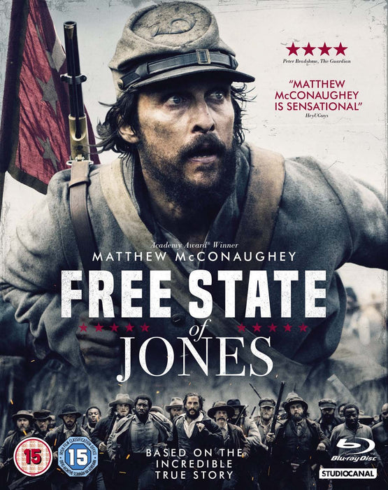 Free State of Jones [Blu-ray] [2016] [Region B] - Like New - Attic Discovery Shop