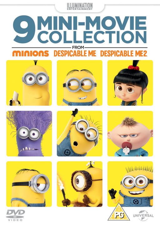 9 Mini-Movie Collection From Minions, Despicable Me 1 & 2 [DVD] UK - New Sealed - Attic Discovery Shop