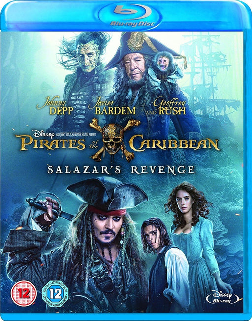Pirates of the Caribbean: Salazar's Revenge [Blu-ray] 2017 ALL Region NEW Sealed - Attic Discovery Shop