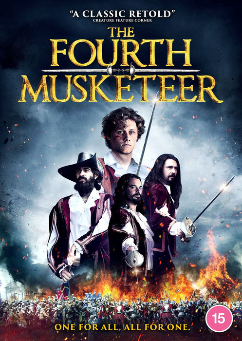 The Fourth Musketeer [DVD] [2021] [Region 2] - New Sealed - Attic Discovery Shop
