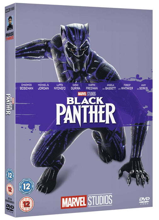 Black Panther [DVD] [2018] [Region 2] (+ Inc Slipcover) - New Sealed - Attic Discovery Shop