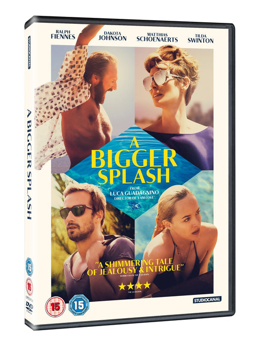A Bigger Splash [DVD] [2016] [Region 2] New Sealed - Attic Discovery Shop