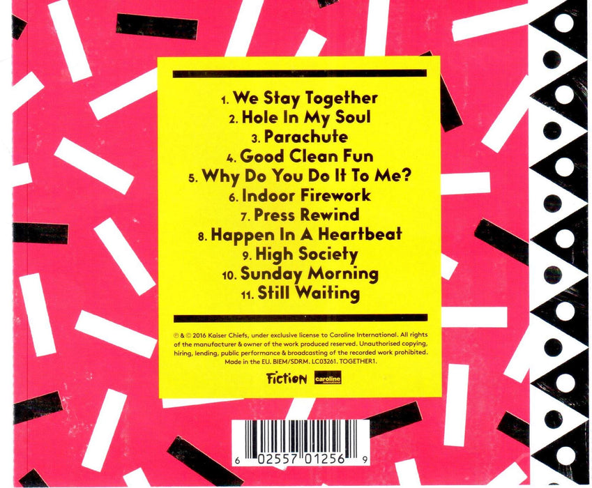 Stay Together - Kaiser Chiefs [CD Album] - New Sealed - Attic Discovery Shop