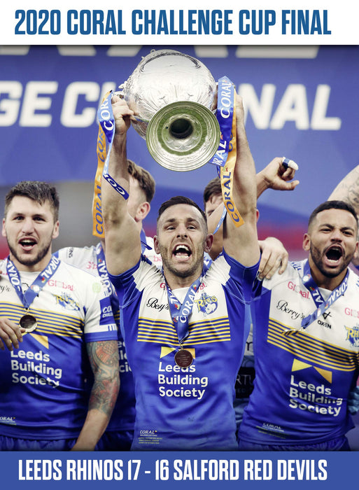 2020 Coral Challenge Cup Final Leeds Rhinos v Salford DVD Region Free NEW Sealed - Like New - Attic Discovery Shop