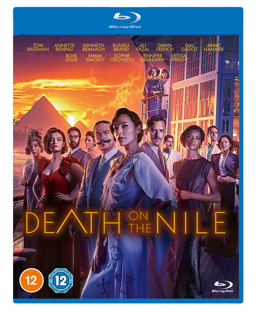 Death on the Nile Blu-ray [2022] ALL Region Kenneth Branagh Gal Gadot NEW Sealed - Attic Discovery Shop