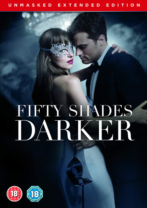 Fifty Shades Darker Unmasked Edition [DVD] [2017] [Regions 2 & 4] - New Sealed - Attic Discovery Shop