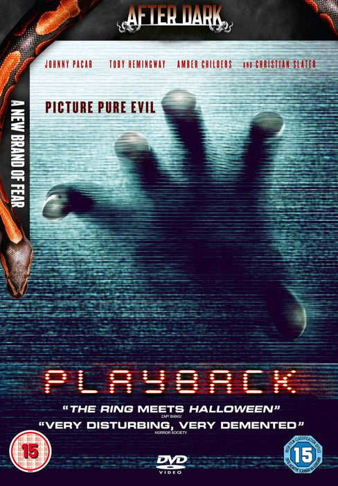 Playback [DVD] [2012] [Region 2] (Horror) - New Sealed - Attic Discovery Shop