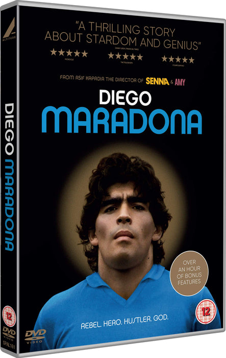 Diego Maradona [DVD] [2019] [Region 2] Life Football Documentary - New Sealed - Attic Discovery Shop