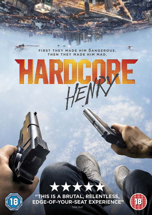 Hardcore Henry [DVD] [2017] [Region 2] - New Sealed - Attic Discovery Shop