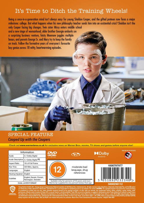 Young Sheldon Season 4 / Complete Fourth Series [DVD] [2020] [Region 2] - Very Good - Attic Discovery Shop