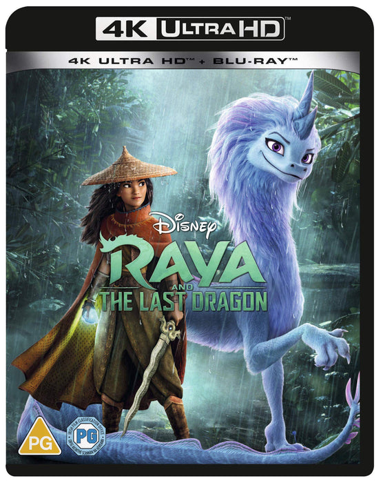 Disney's Raya and the Last Dragon 4k Ultra-HD [Blu-ray] [2021] [Region Free]