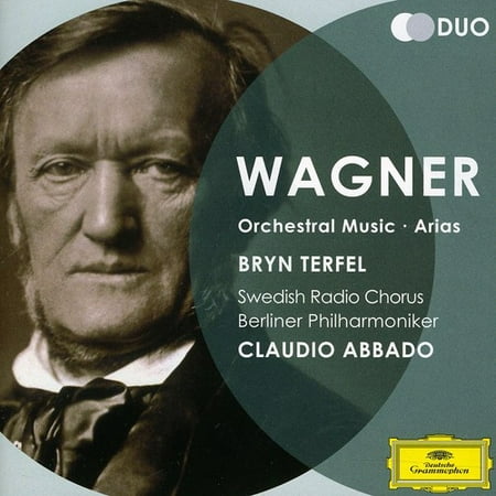 Wagner: Orchestral Music Arias - BRYN/ABBADO/BP TERFEL Rare CD Album 2 Disc Set  - Good - Attic Discovery Shop