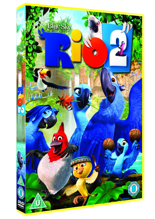 Rio 2 [DVD] [2014] [Region 2] - New Sealed - Attic Discovery Shop