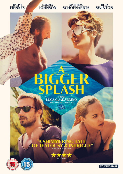 A Bigger Splash [DVD] [2016] [Region 2] New Sealed - Attic Discovery Shop