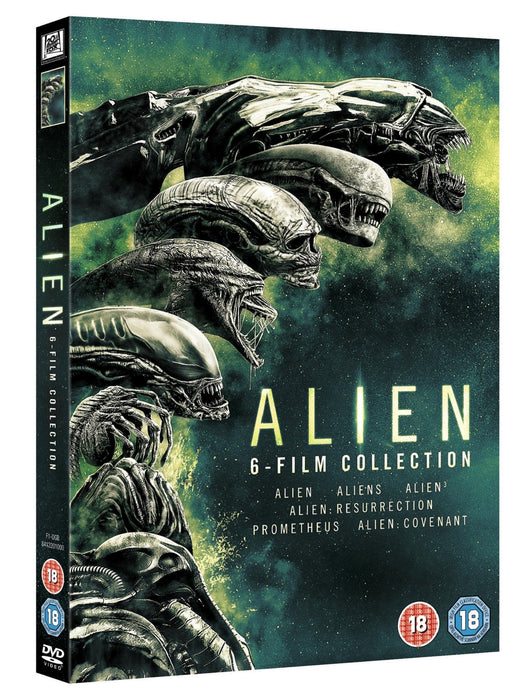 Alien 1 - 6 / Six Film Collection [DVD] [2017] [Region 2] - New Sealed - Good - Attic Discovery Shop