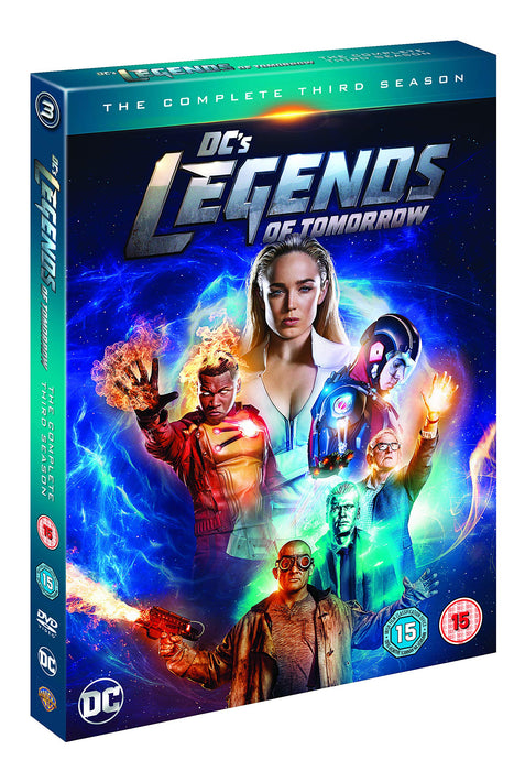 DC's Legends of Tomorrow: Season 3 [DVD] [2017] [2018] [Region 2] - New Sealed - Attic Discovery Shop