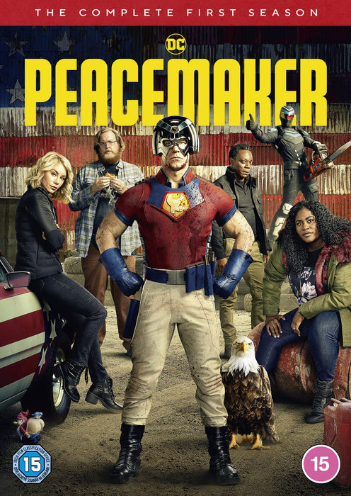 Peacemaker: Season 1 [DVD] [2022] [Region 2] Complete First Series [GC] - Good - Attic Discovery Shop
