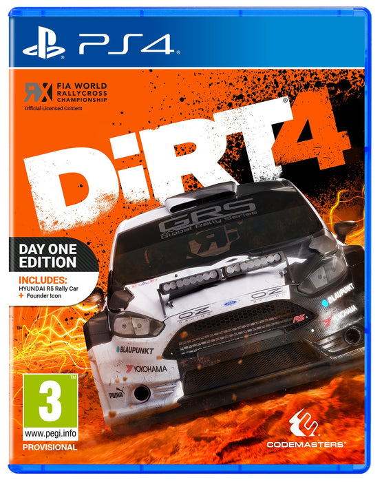 Dirt 4 (PS4 PlayStation 4 Game) - Very Good - Attic Discovery Shop