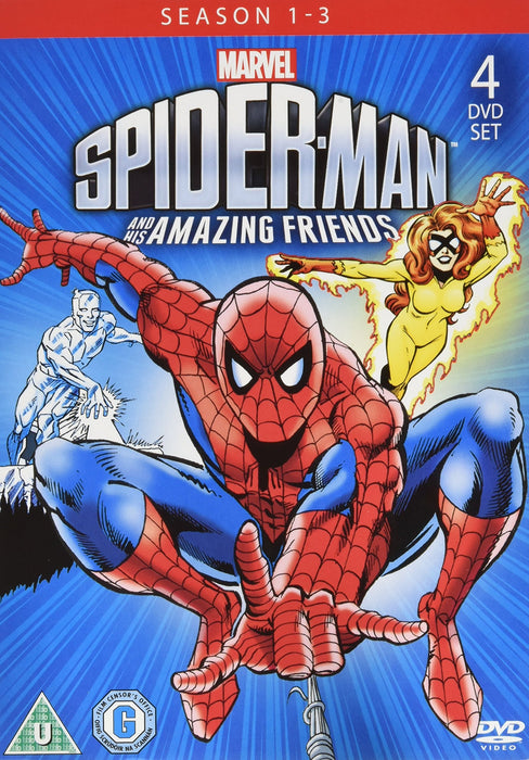 Spider-Man & His Amazing Friends Season 1 - 3 [DVD Box Set] [1981] [Reg2] Marvel - Very Good