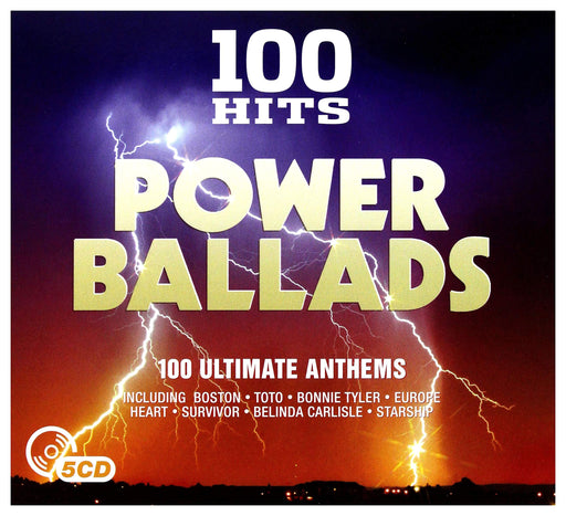 100 Hits - Power Ballads Ultimate Anthems Various Artists [CD Album] NEW Sealed - Attic Discovery Shop