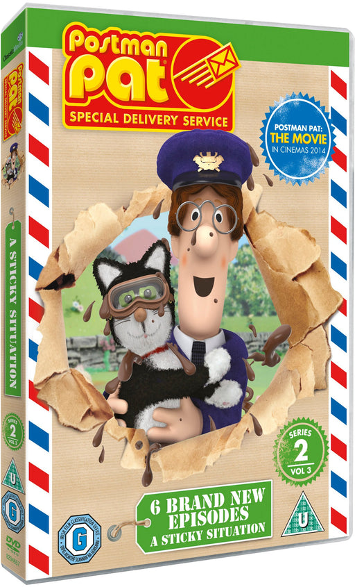 Postman Pat: Special Delivery Service A Sticky Situation [DVD] Reg 2 NEW Sealed - Attic Discovery Shop