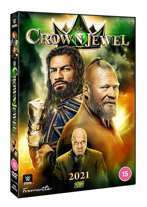 WWE: Crown Jewel 2021 [DVD] [Region 2, 5] Wrestling - New Sealed - Attic Discovery Shop