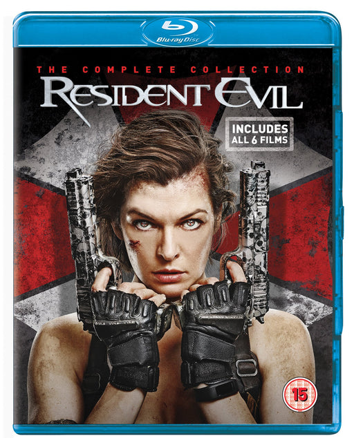 Resident Evil The Complete Collection [Blu-ray Box Set] [Region Free] [VGC] 2017 - Very Good - Attic Discovery Shop