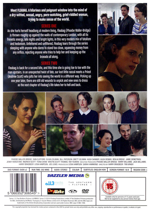 Fleabag Series 1 & 2 Collection [DVD] [2019] [Region 2] Complete First / Second - Very Good